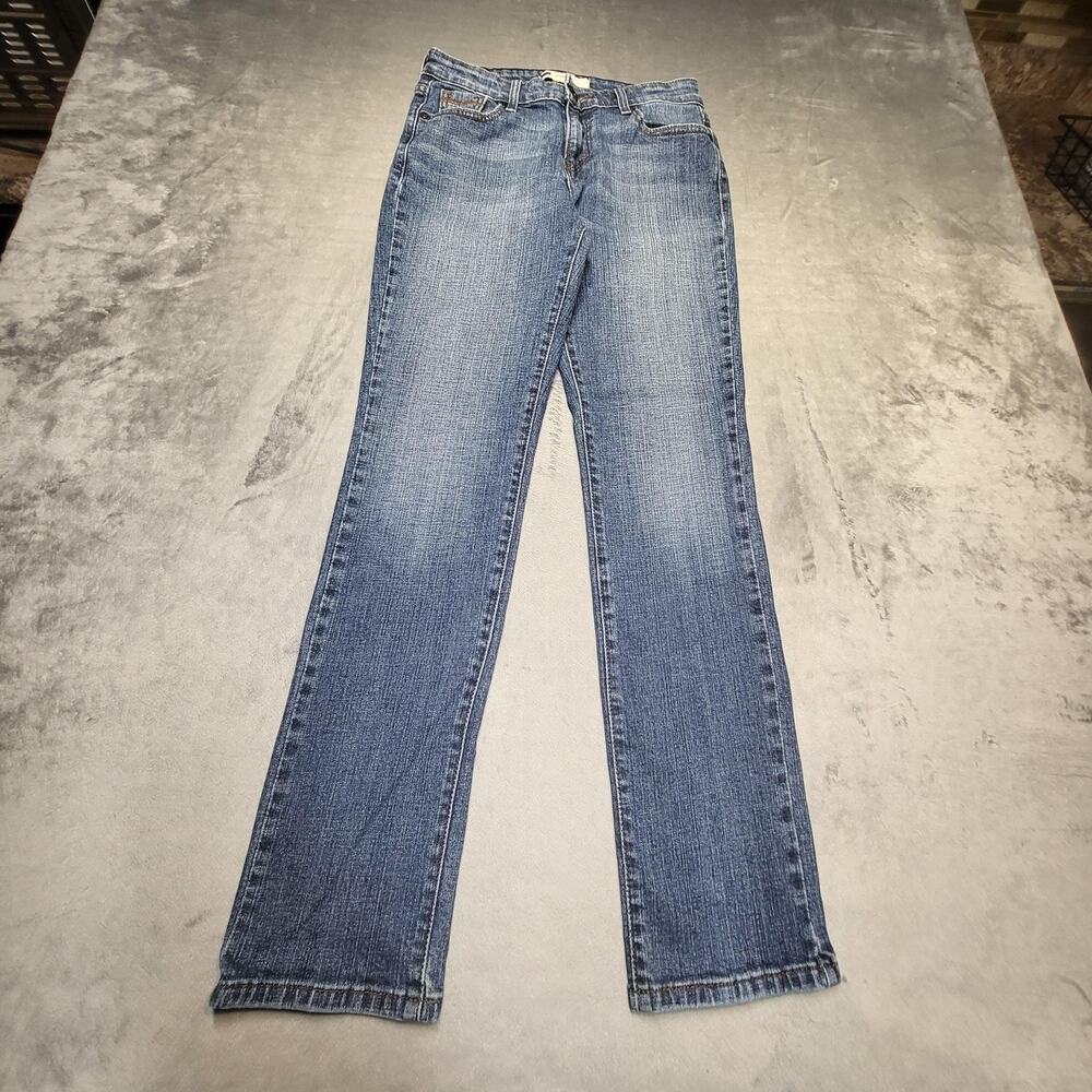 Levis Jeans Womens 6 Blue Skinny Mid Rise Medium Wash Stretch 5-Pocket